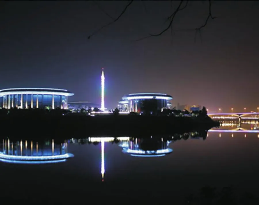 福建三明文化广场智慧灯